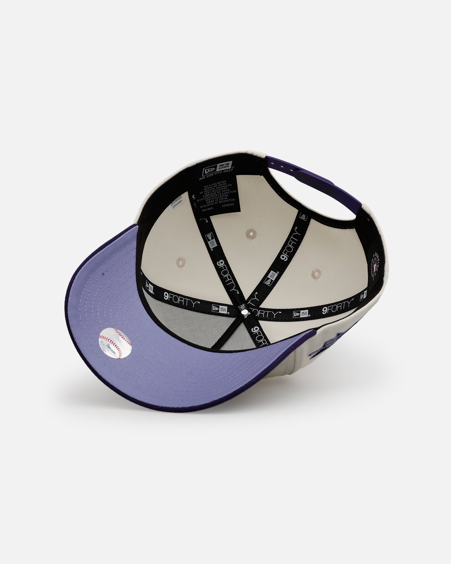 New Era Atlanta Braves 'Purple Haze 2.0' 9FORTY A-Frame Snapback Chrome/Purple
