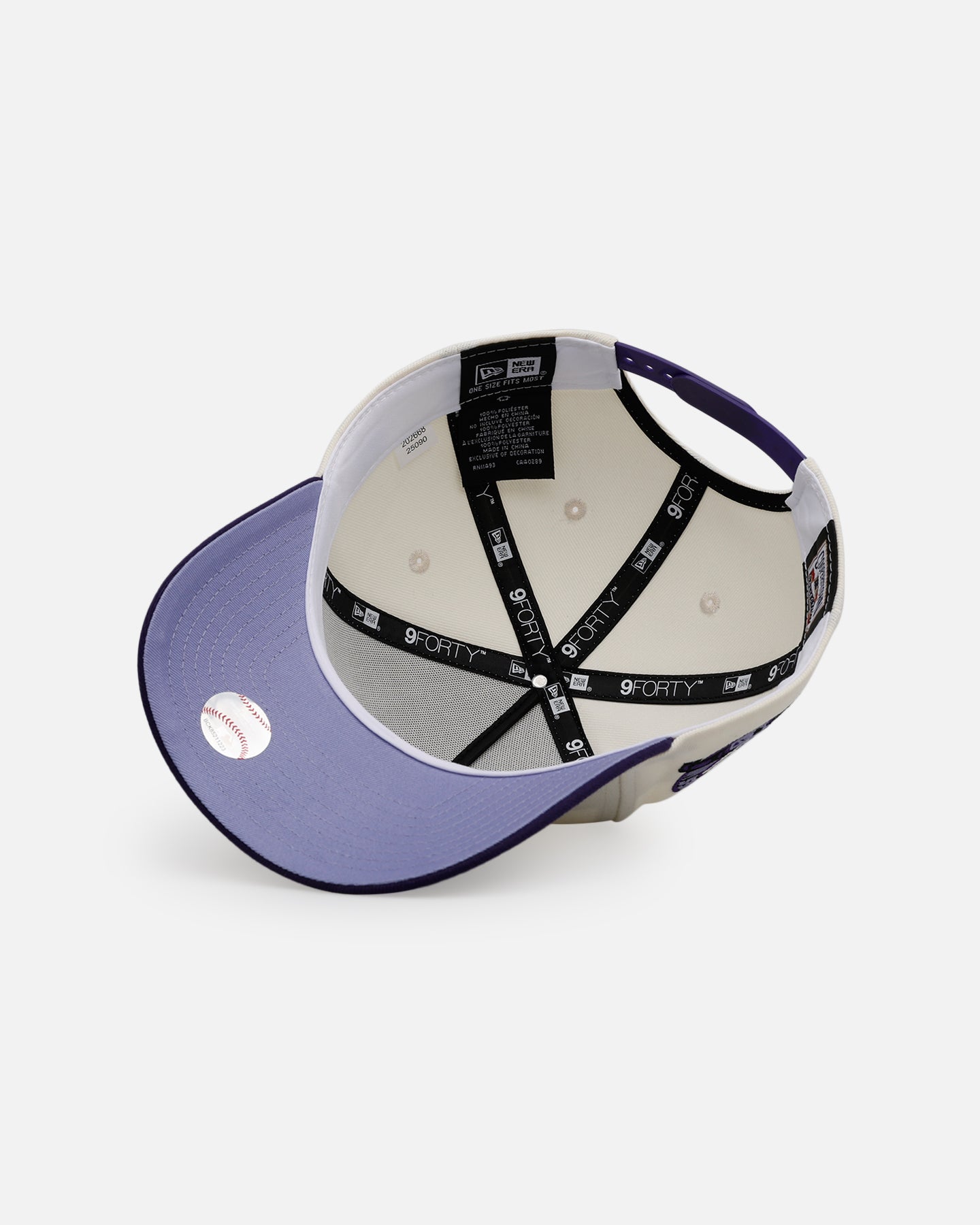 New Era New York Mets 'Purple Haze 2.0' 9FORTY A-Frame Snapback Chrome/Purple