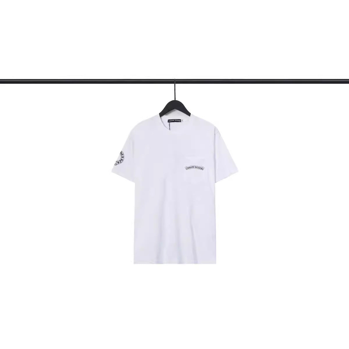 CHH Chrome Heart T Shirts T-Shirt Crossshaft Cotton Crew Neck Short Sleeve