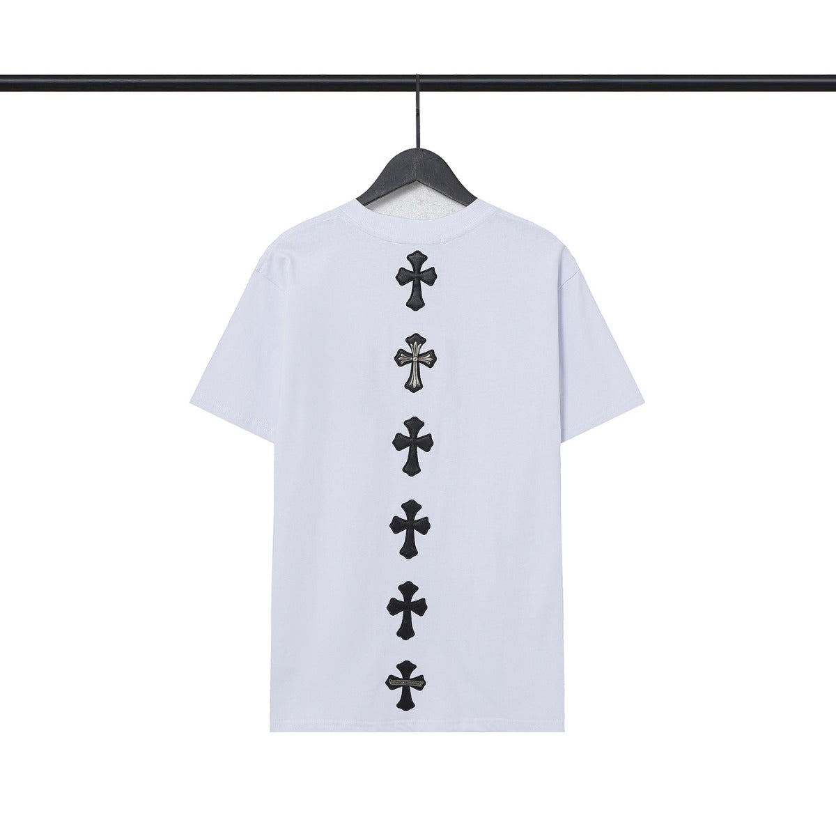CHH Chrome Heart T Shirts Croix Cross Print Short Sleeve T-Shirt