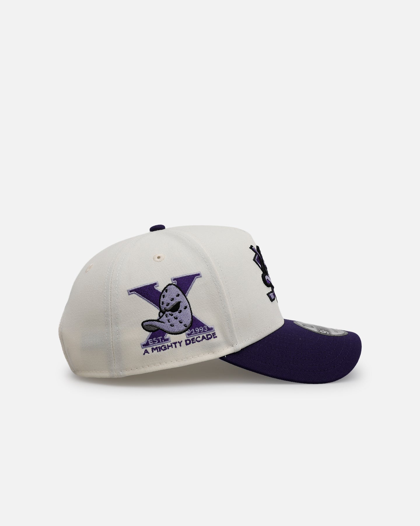 New Era Anaheim Ducks 'Purple Haze 2.0' 9FORTY A-Frame Snapback Chrome/Purple