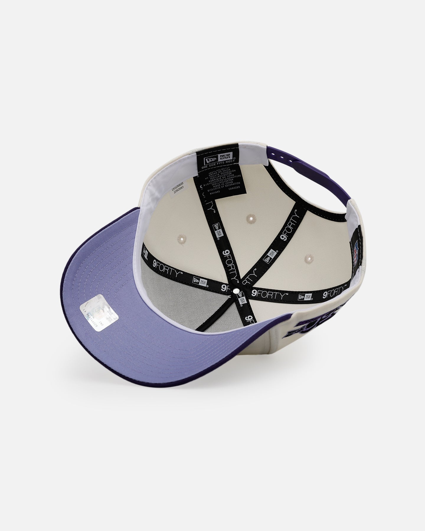 New Era Atlanta Falcons 'Purple Haze 2.0' 9FORTY A-Frame Snapback Chrome/Purple
