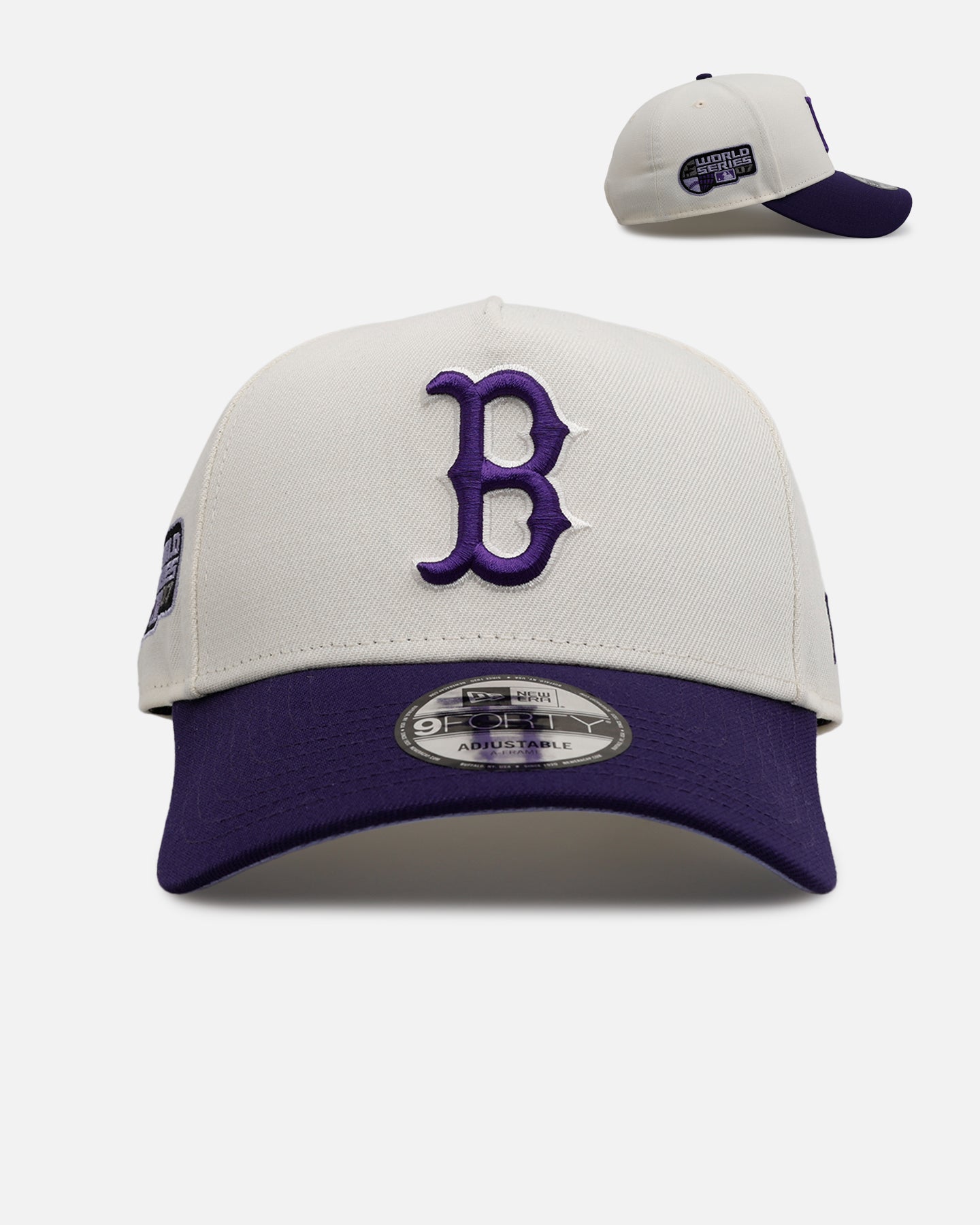 New Era Boston Red Sox 'Purple Haze 2.0' 9FORTY A-Frame Snapback Chrome/Purple