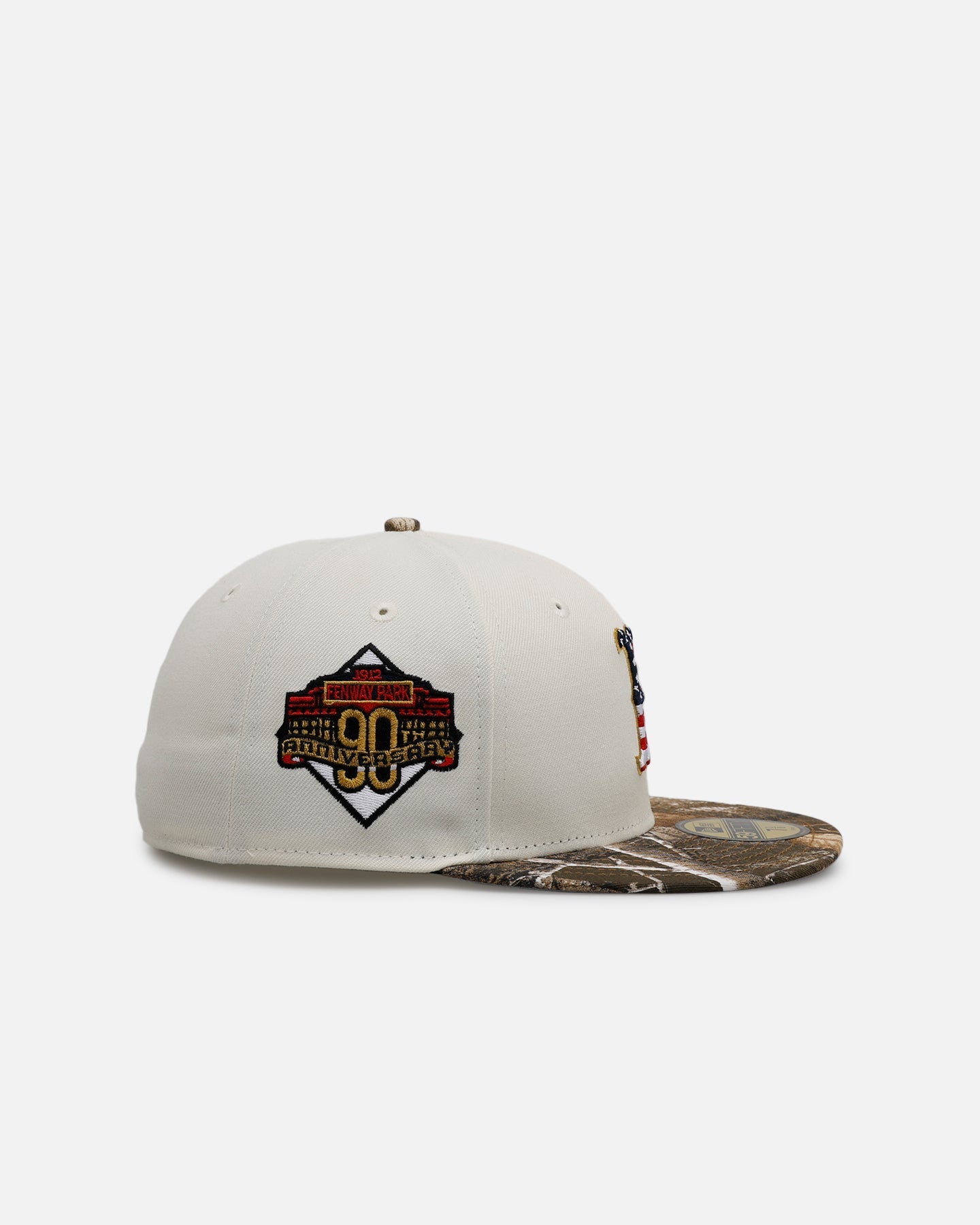New Era Boston Red Sox 'Stars And Stripes' 59FIFTY Fitted Chrome