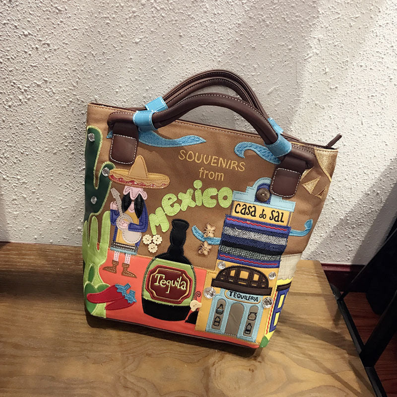 Chrome Heart Leather Bag