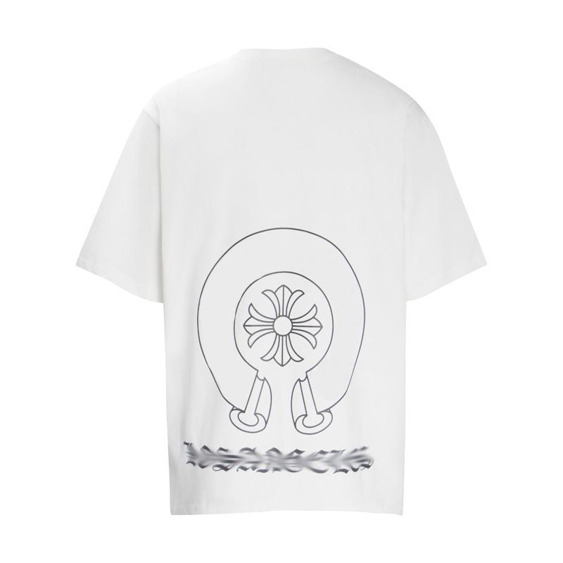 Chrome Hearts Mens Tees Women T Shirts Designer T-shirts Cottons Tops
