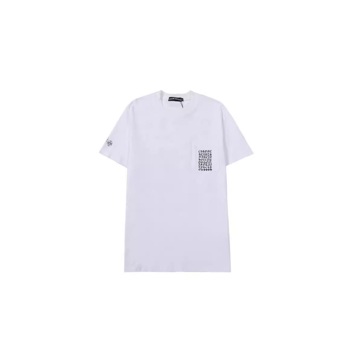 CHH Chrome Heart T Shirts T-Shirts Trendy logo print crew neck short sleeves