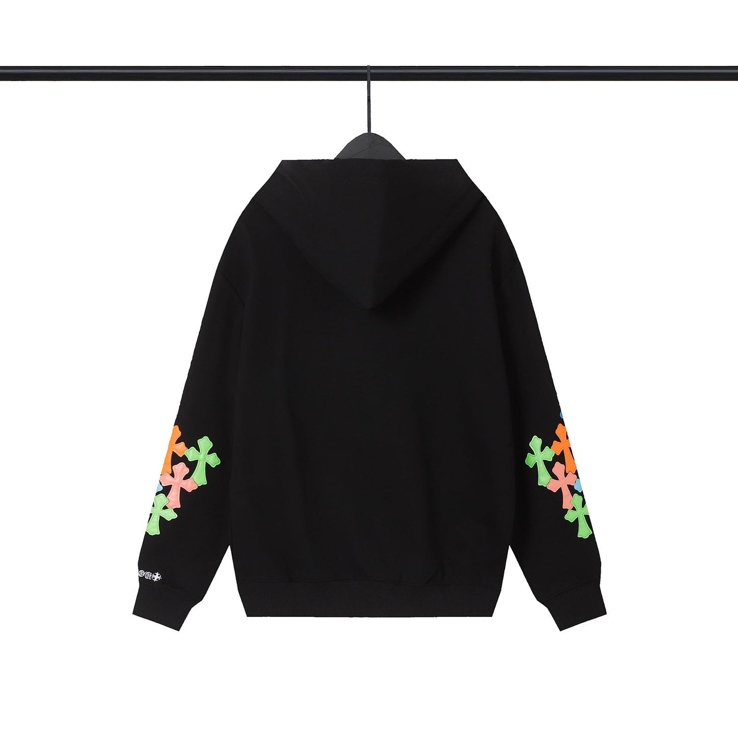 Chrome Heart Hoodie Croix Tires Zip Cardigan Hooded Sweater