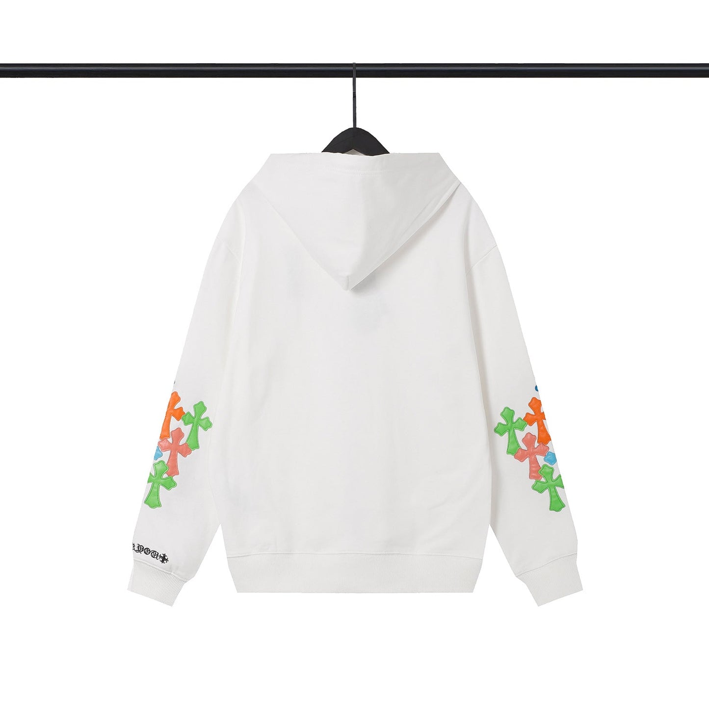 Chrome Heart Hoodie Croix Tires Zip Cardigan Hooded Sweater