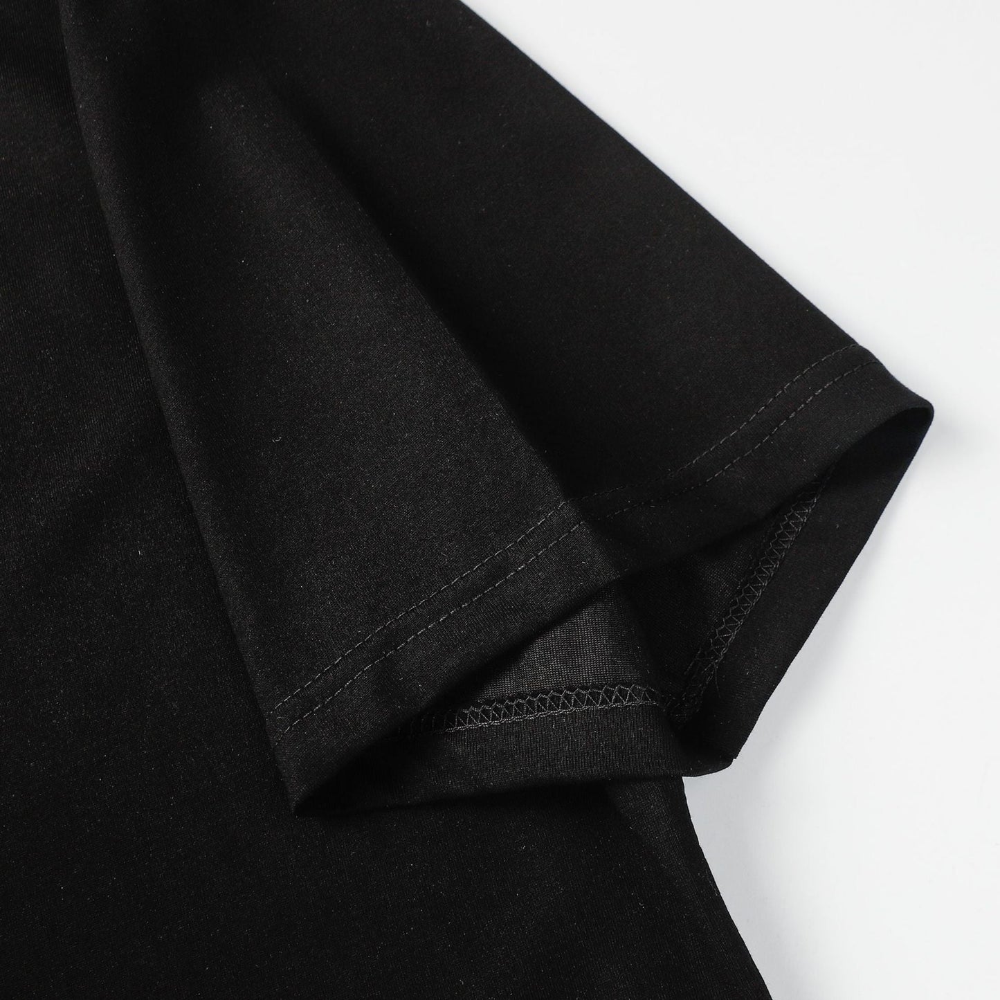 CHH Chrome Heart T Shirts Sanskrit horseshoe print lapel polo shirt versatile short sleeve